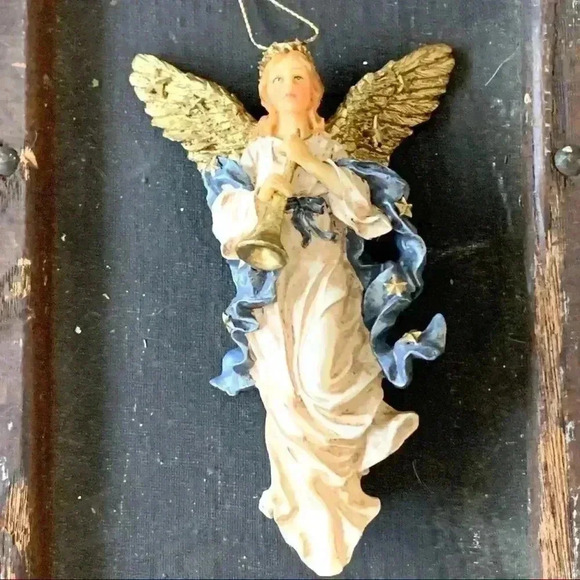 Vintage Trumpet Angel Ornament - Picture 1 of 9